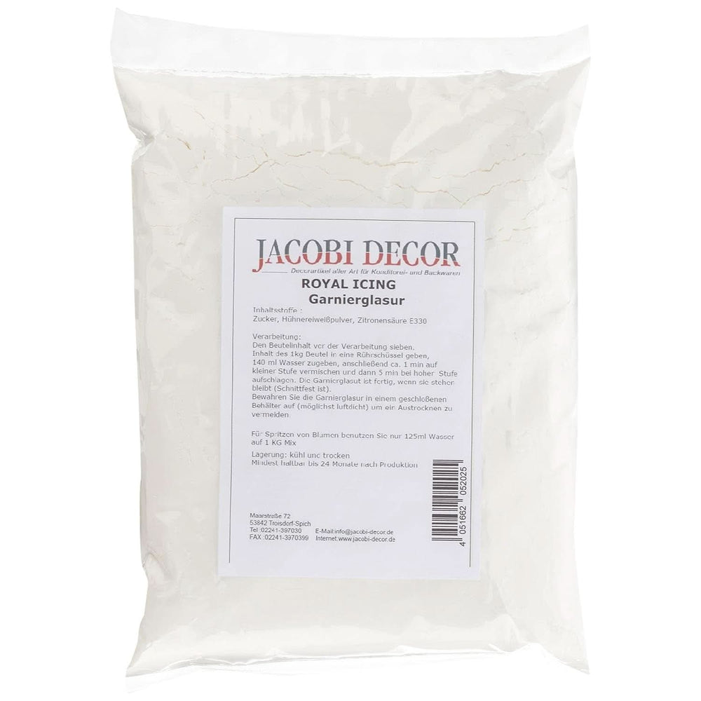 Cake Company Royal Glaçage, 1 kg, glaçages et décorations sans gluten Naty Shop