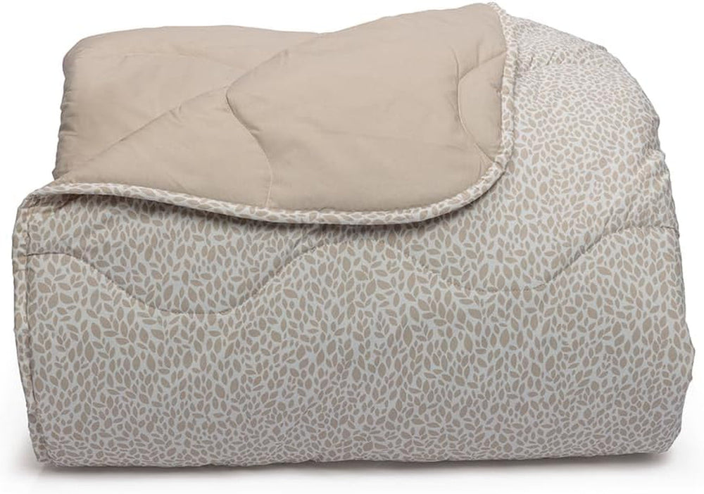 Foppapedretti Nacht&Natur cuvertură pentru pat dublu 2P; petale nisip, capac 100% bumbac, Made in Italy Plapumi si pilote Naty Shop Titlu implicit