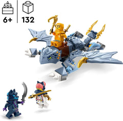 LEGO NINJAGO Riyu le bébé dragon jouet dragon avec 3 mini figurines jouet ninja à construire pour garçons et filles de 6 ans cadeau plein d'action pour les enfants 71810 ensembles de construction Besuche den LEGO-Store