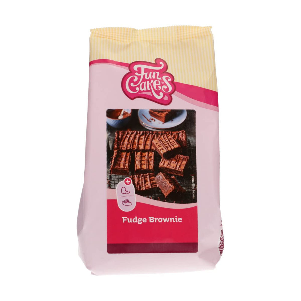 Mix Für Fudge Brownie : Einfach Zu Berübenender, Extrem Fudgy Brownie Mit Richem Schokoladengeschmack, Halal. 500 G. Mélange pour la pâtisserie et la cuisson Naty Shop Default Title