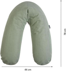 Coussin de grossesse - Coussin d'allaitement - Oreiller multifonction 2 en 1 - Housse amovible 78 X 44 cm Accessoires Alimentation et Allaitement Bebe Naty Shop
