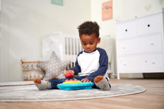 Simba 104010016 - Téléphone couleur ABC, jouet pour bébé, affichage d'images rotatif, chanson, téléphone d'apprentissage, téléphone d'apprentissage, avec différents sons, 20 cm, motricité, pour les tout-petits, à partir de 6 mois Jouets pour bébés Naty Shop