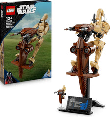 LEGO Star Wars 75428 Kampfdroide mit STAP Bauspielzeug - Spiel- und Ausstellungsfigur mit Speeder - Sammlergeschenk für Jungen ab 12 Jahren, Teenager und Fans von Die dunkle Bedrohung