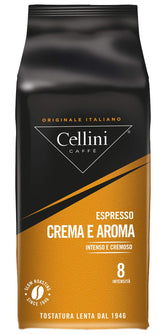 Cellini Crema E Aroma Ganze Bohne, 1000 G, 1Er Pack (1 X 1 Kg) Naty Shop Titre par défaut