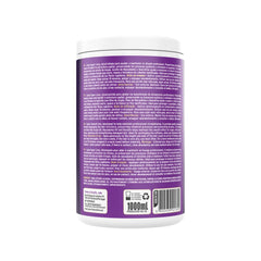 Masque capillaire Super Smooth 1000 ml - À l'huile d'argan, de macadamia et de kératine - Nourrit, répare et renforce - Pour des fibres soyeuses, brillantes et lisses - Sans sulfates ni parabènes Masque capillaire Naty Shop