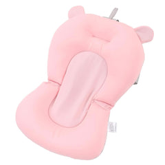 Coussin de bain pour bébé Mère et Enfant Naty Shop Ours Rose