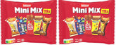 Nestlé Mini Mix Barres de chocolat, cinq saveurs délicieuses, 19 barres, paquet de 2 (1 x 321 g)