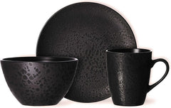 Ritzenhoff & Breker Kitwe Service de petit-déjeuner 12 pièces Noir