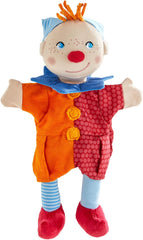 HABA Marionnette Kasper – A partir de 18 mois, Lavable à 30°C, Idéale pour marionnettes et jeux de rôle, théâtre de marionnettes – 2011866001
