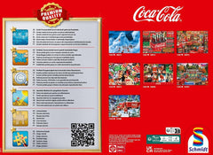 Schmidt Spiele 57598 Camion de Noël Coca Cola, puzzle 1000 pièces Puzzle Naty Shop