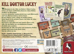 Pegasus Spiele 51797G Kill Doctor Lucky, blanc