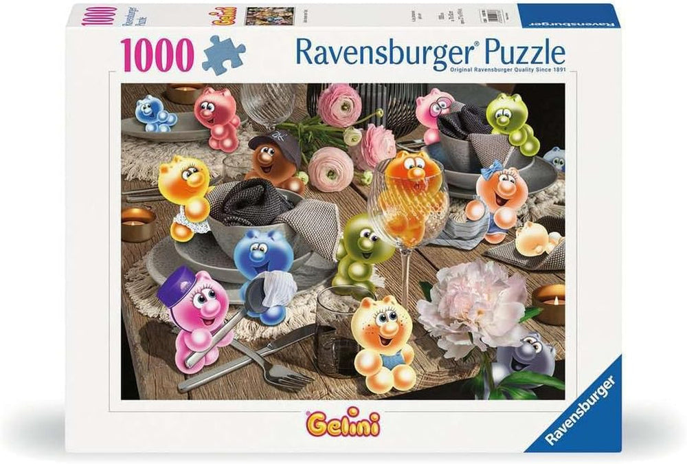 Ravensburger Puzzle 12000788 - Gelini met la table - Puzzle 1000 pièces pour adultes et enfants à partir de 14 ans, Puzzle Naty Shop Titre par défaut
