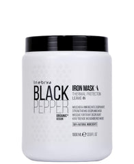 Masque de fer au poivre noir 1000 ml Naty Shop masque capillaire 1 kg (1 paquet)