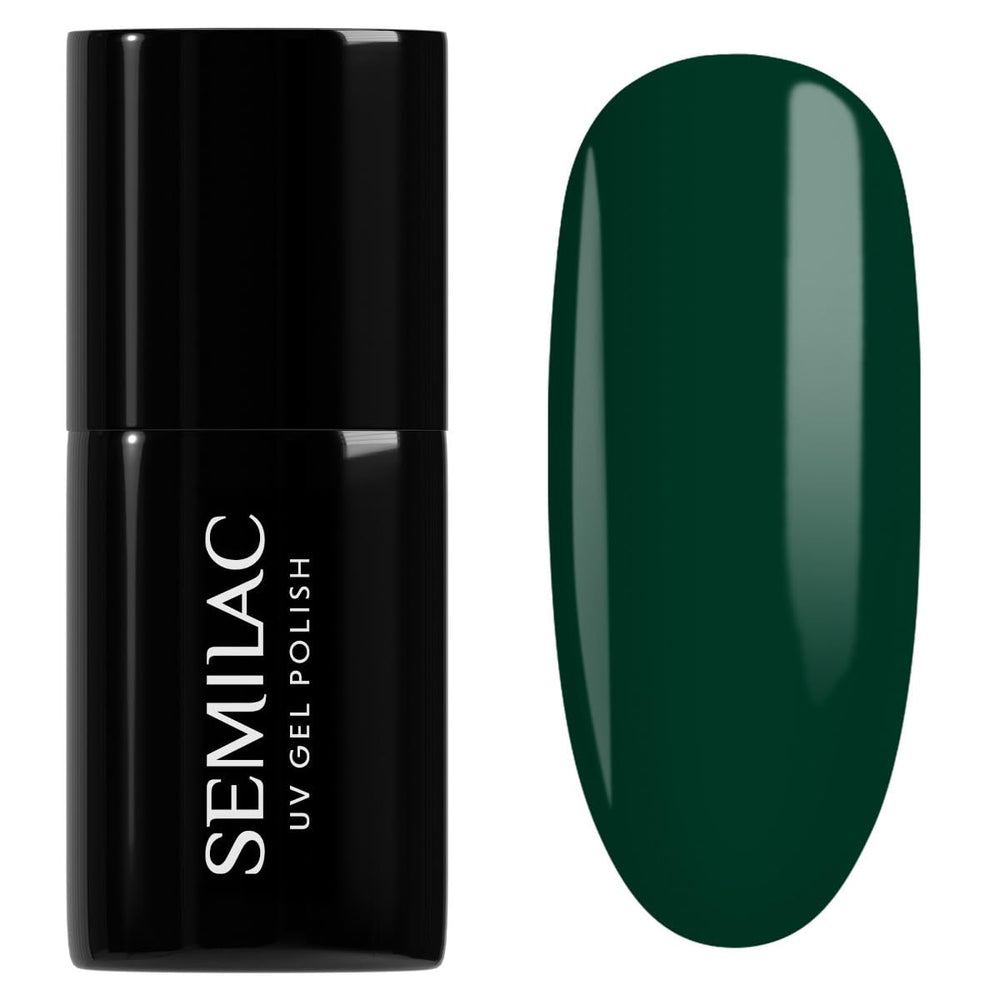 Vernis à Ongles UV Semilac Hybrid 309 Vert Pin 7ml Collection Festive Wonder Colors