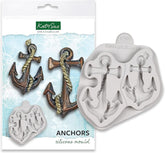 Katy Sue, Moule Silicone Décor Nautic - Ancore Bucatarie Naty Shop