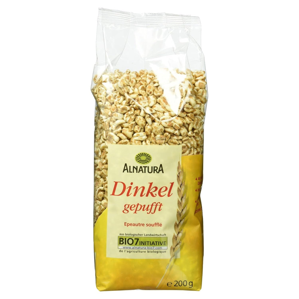 Bio Dinkel Gepuft, 200G Céréales Naty Shop 200 G (1Er Pack)