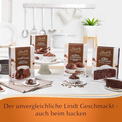 Lindt & Sprüngli Feines Backen Kuchenmischung, Backmischung, 8 Portionen, Lactosefrei, 400 G Mélange pour la pâtisserie et la cuisine Naty Shop