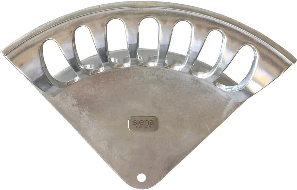 Support de tuyau en aluminium, mural, taille : L pour tuyau de 30 m, 13 mm (½")