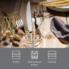 Vivo de Villeroy & Boch – Nouveau set de couverts Fresh Basic de 24 pièces pour 6 personnes Cuisine Naty Shop