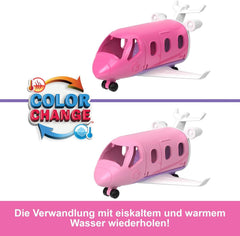 Barbie Mini BarbieLand Puppen- und Spielzeugfahrzeug-Sets, 1,5-Zoll-Puppe und ikonisches Spielzeugfahrzeug mit Farbwechsel-Überraschung, HYF40