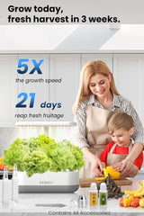 Système de culture hydroponique, 12 dosettes