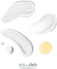 Eco by Naty, bain moussant pour enfant, ingrédients végétaux biologiques avec 0% de parfum, hypoallergénique et testé dermatologiquement, flacon 200 ml Enfants - Bain et Soin Naty Shop