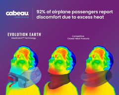 Cabeau Evolution Earth - Oreiller cervical 25 cm Oreillers de voyage Naty Shop