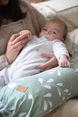 BÉABA, Big Flopsy, coussin d'allaitement multifonction, couchage, allaitement, maintien optimal, relaxation, confort Accessoires Alimentation et Allaitement Bebe Naty Shop