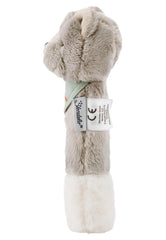 Sterntaler bébé chat couineur Lilly - Jouet pour bébé en polaire douce - Jouet à saisir pour bébés - Premières tentatives pour attraper et jouer, gris Bebe Toys Naty Shop