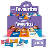 Milka Favorites – un mélange de 5 assortiments de chocolats populaires, 108 chocolats emballés individuellement – 1 kg