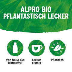 Alpro Bio Cooking Soya – Vegane Bio-Kochcreme – 15 x 250 ml