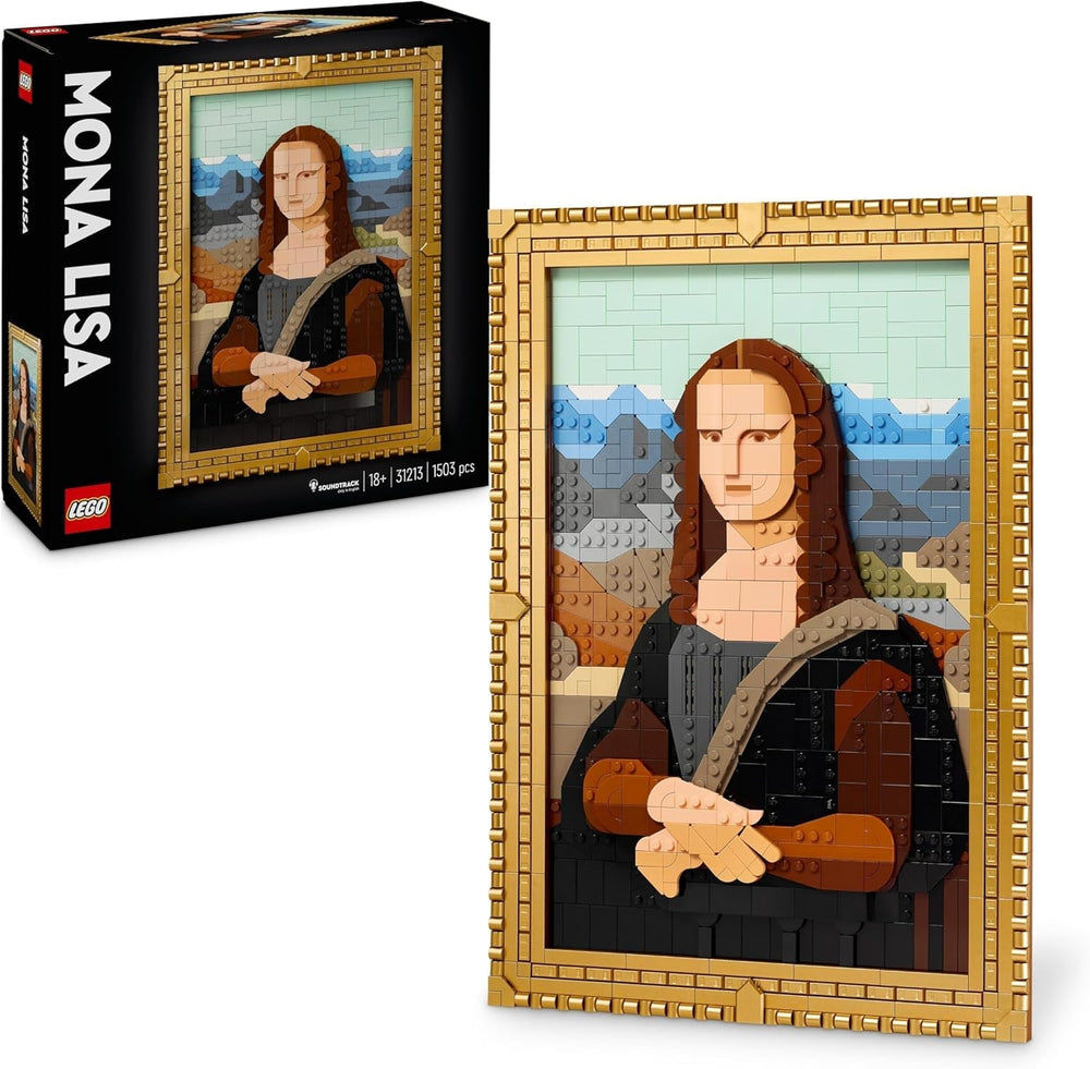 LEGO Art Mona Lisa, ensemble pour adultes, peinture de Léonard de Vinci à suspendre, activité créative pour hommes et femmes, cadeau pour les amateurs d'art, art de la Renaissance italienne 31213 Ensembles de construction Besuche den LEGO-Store Default Title