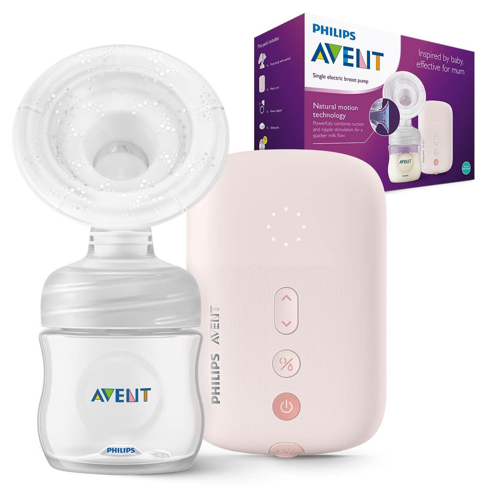 Tire-lait électronique individuel Philips Avent - avec technologie Natural Motion, coussin en silicone confortable Accessoires Alimentation et Allaitement Bebe Naty Shop Scf395/11