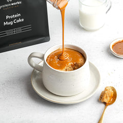 Protein Works Tasse à café protéinée | Crème au chocolat | Dieser Köstliche Nachtisch Ist Sehr Protein- Und Ballaststoffreich| 500G Mélange pour la pâtisserie et la cuisine Naty Shop