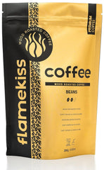 Boabe de cafea 250g – Boabe de espresso Arabica și Robusta de înaltă calitate, prăjite manual în lemn, pentru gustul plin și aromat al boabelor de cafea