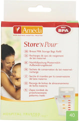 Sachets pour lait maternel - 40 pièces Alimentation et Accessoires d'Allaitement Bebe Naty Shop