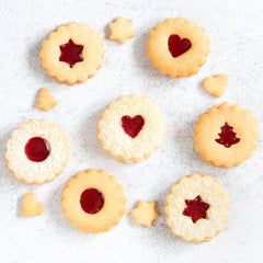 Staedter Linzer moule à biscuits rond, ø 4 cm/H 1,5 cm, ondulé, argent