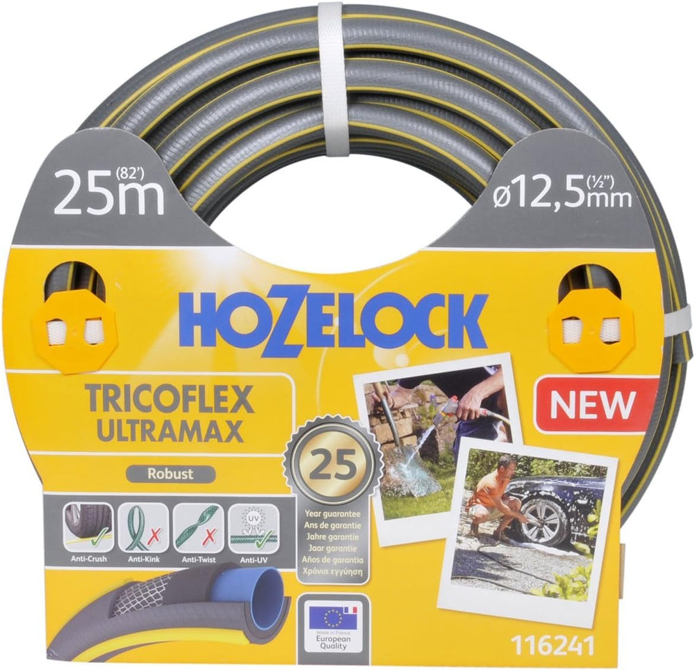 Tuyau Hozelock Tricoflex Ultramax 25 m (diamètre 12,5 mm)