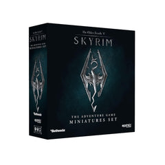 Modiphius The Elder Scrolls: Skyrim – Joc de societate Adventure – Set de miniaturi upgrade | Joc de societate | Vârste 14+ | 1-4 jucători | Timp de joc 60-120 minute, Gri, Roșu