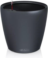 Jardinière LECHUZA Classico Color LS gris ardoise avec système d'irrigation |Ø 35 × 32 cm|14281