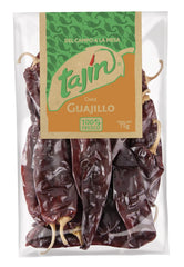 TAJIN Chili Guajillo – Getrocknete Ganze Guajillo-Chilischoten | Gewürz mexicains authentiques pour sauces et marinades – Würzig, Rauchig et Scharf, parfaits pour Gewürzmischungen et Tacos