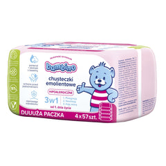 Lingettes 3 en 1 4x57 pcs