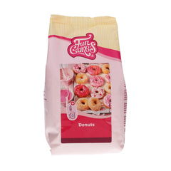 Funcakes Mix Für Donuts, Backen Sie Ganz Einfach Ihre Eigenen Donuts Zu Hause in Der Friteuse or Im Ofen, Halal. Titre par défaut de la boutique 500 G. Naty