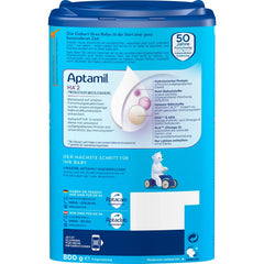 Aptamil HA 2 – Formule de suite après 6 mois, avec Oméga 3 et 6, DHA, ARA et ALA, Sans lactose, Sans huile de palme, Aliment pour bébé, Lait en poudre, 1 x 800 g (Pack de 4)