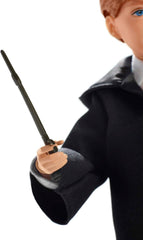 Mattel Harry Potter - Poupée de collection Ron Weasley (env. 26 cm) avec uniforme de Poudlard, robe et baguette de Gryffondor, 6 ans Jouet FYM52 Figurines Naty Shop