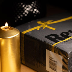 Serviettes en papier noir Renova, 40 serviettes, grandes, 2 épaisseurs.