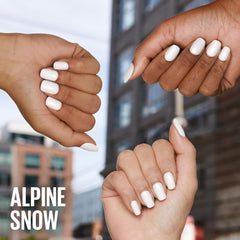 Maybelline New York Super Stay Ink Bonder 940 Alpine Snow - vernis à ongles longue durée pour des ongles forts et une couleur intense, 12,3 ml