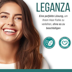 Leganza Baume Naturel Teinture Capillaire Couleur 71 Café Latte | Teinture capillaire sans ammoniaque | Enrichi de 7 huiles naturelles | 150 ml de teinture capillaire Naty Shop