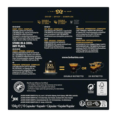 L'OR Barista Kaffeekapseln Ristretto, exclusif pour L'OR Barista Maschinen, 5er Pack, 5 x 10 Kapseln