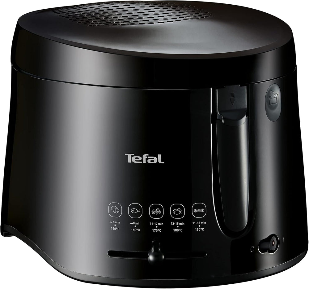 Friteuse Tefal Maxi Fry, technologie Cool Wall, 1,2 Kg, thermostat réglable électroménager Naty Shop noir